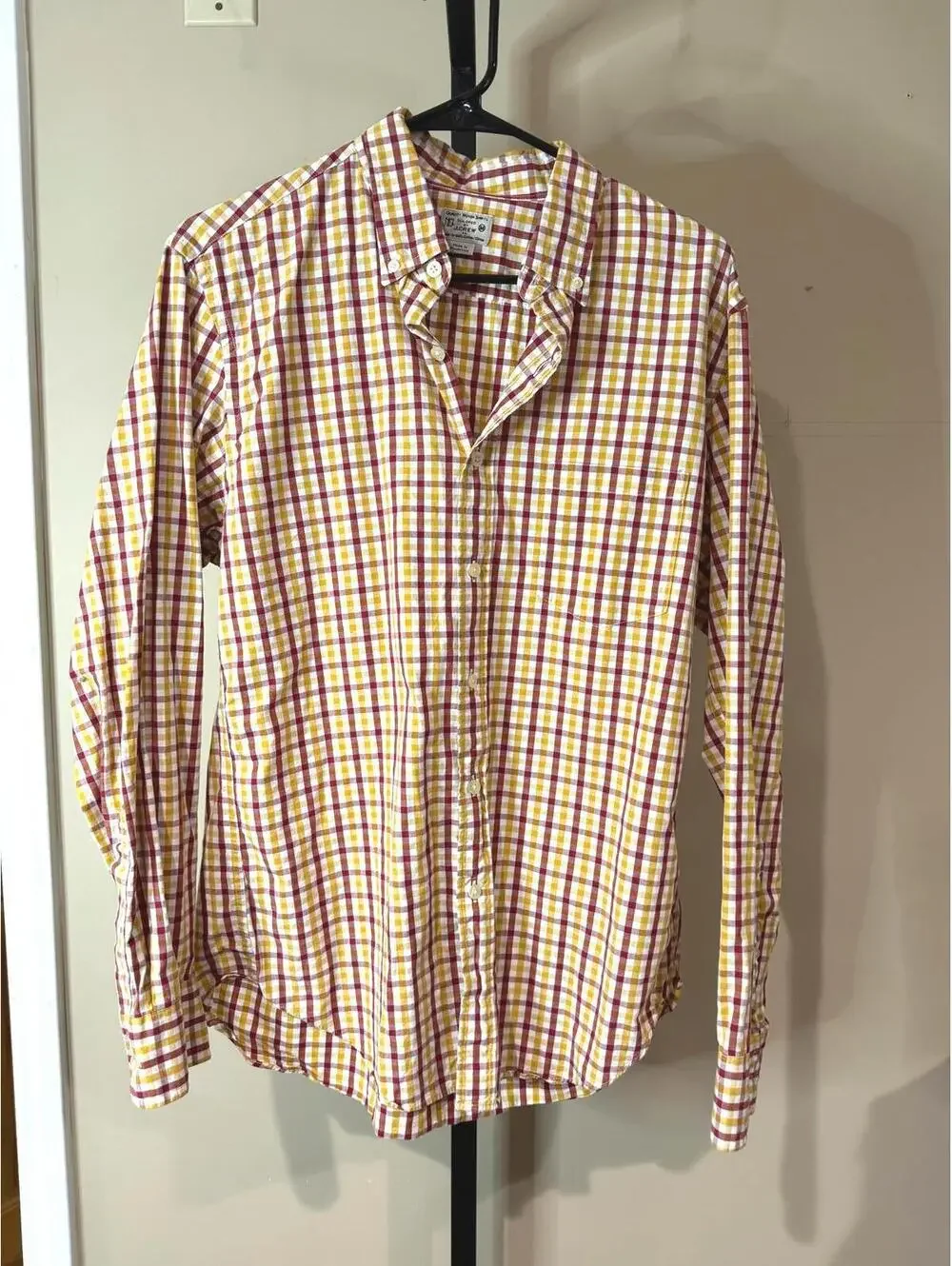 J. Crew Medium Men's Casual Long Sleeve Button-Down Shirt